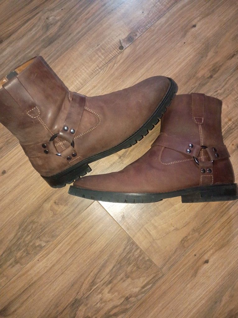 Aldo Men's Brewster Leather Ankle Boots