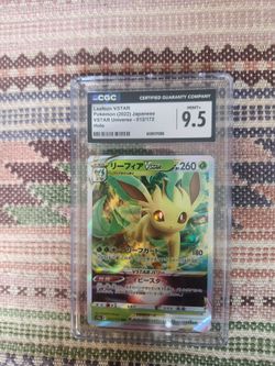 Leafeon VStar 012/172 CGC 9.5 Holo JPN Pokémon