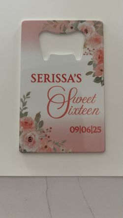 Bottle Openers Party Favors, Quinceañera, Sweet 16, Weddings