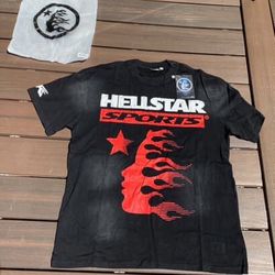 Red And Black Hellstar Shirt
