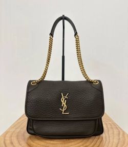Used  Yves Saint Laurent YSL Shoulder Bag – Gold Chain Strap