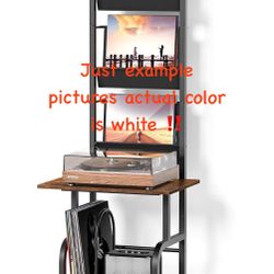 Tall Record Player Stand