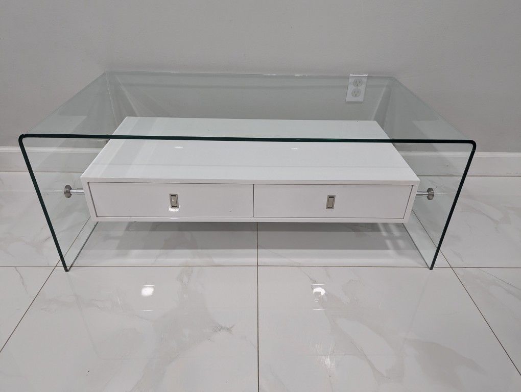 Glass Top Coffee Table
