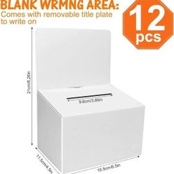 12 Pack- Multipurpose Box With Slot
