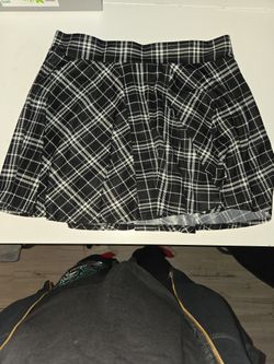 Plaid Skort