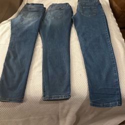Jeans Skinny Size-16 Girls 3 Piece All Same Size -16 (3 Piece)