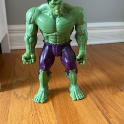 MARVEL INCREDIBLE HULK ACTION FIGURE 12" 2013 HASBRO ! Used