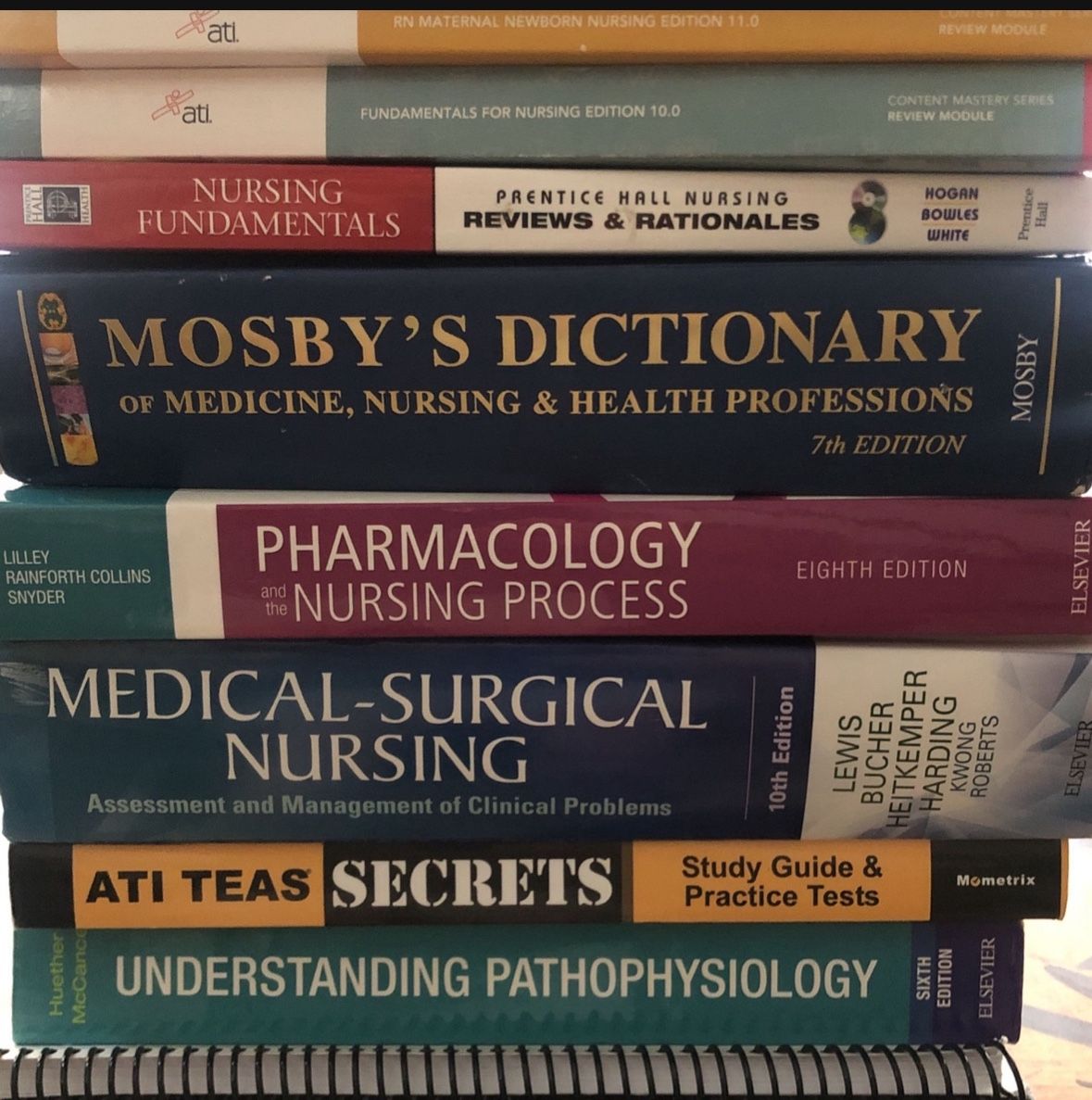 13 Nurses Book and Misc. Supplies (see Photos)