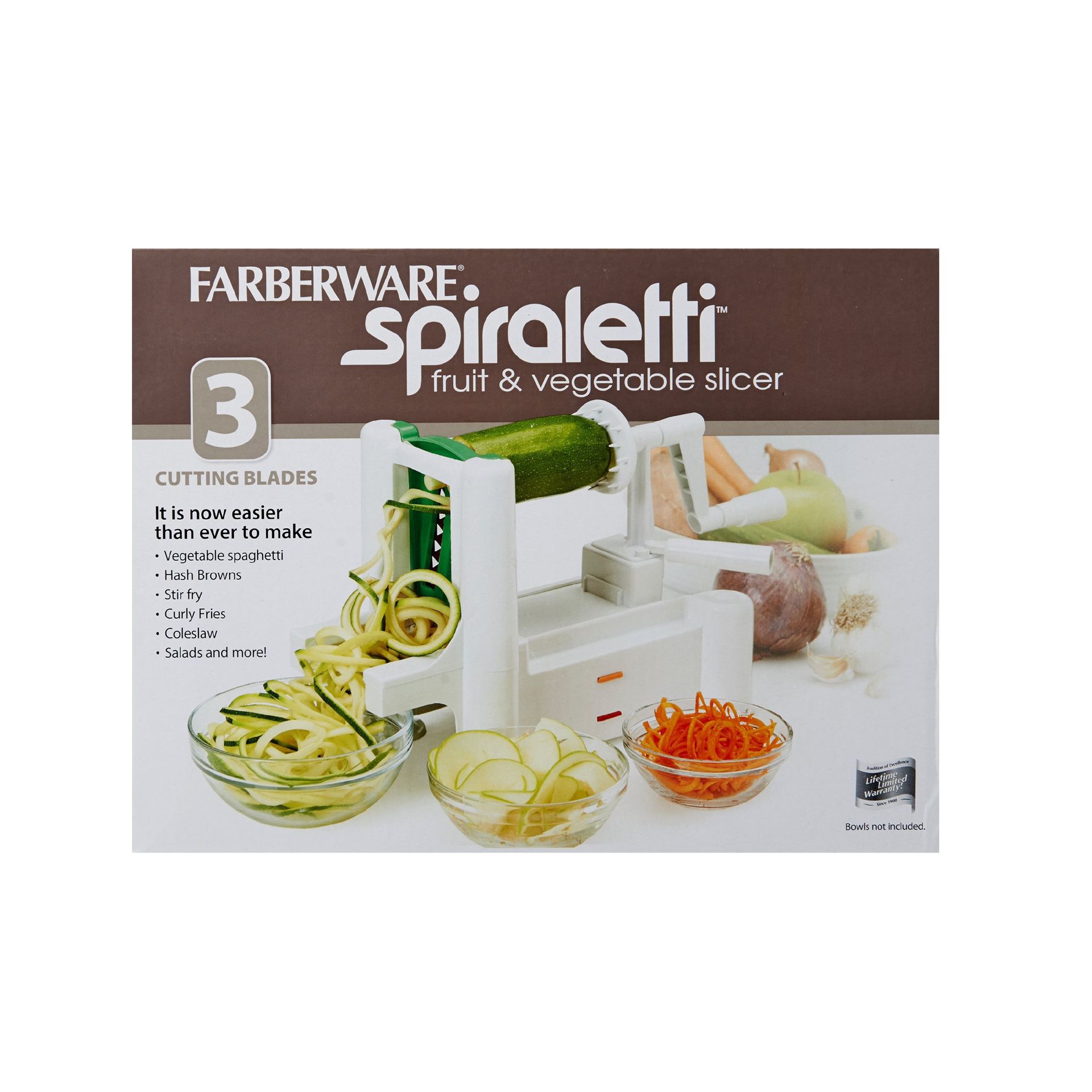 Farberware Fruit & Vegetable Slicer, Spiraletti