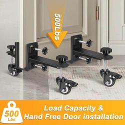 Heavy-Duty 2 Piece Door Dolly Installation Kit