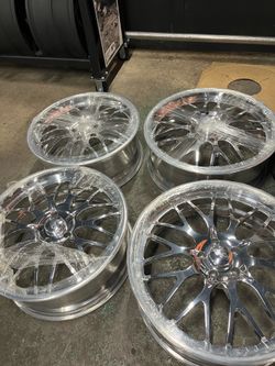 Intro billet wheels rims tires 5 lug 5x5 5x127