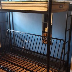 Twin Over Full Size Bunk Bed. 