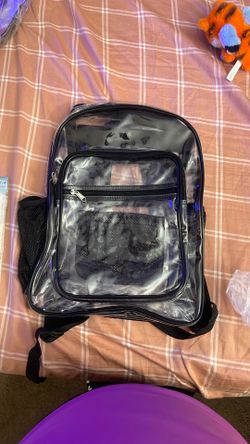 Clear backpack NEW