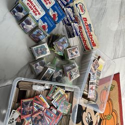 Baseball Cards Thousands Of Cards Perfect Condition