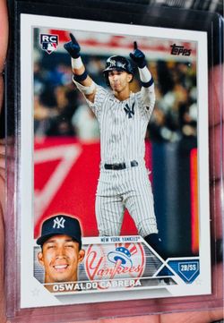 N.Y. Yankees (10) Card L0T with Oswaldo Cabrera RC #ed /300