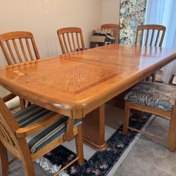 Extendable Dining Table Set PICK UP ONLY