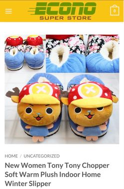 Tony Tony chopper slippers