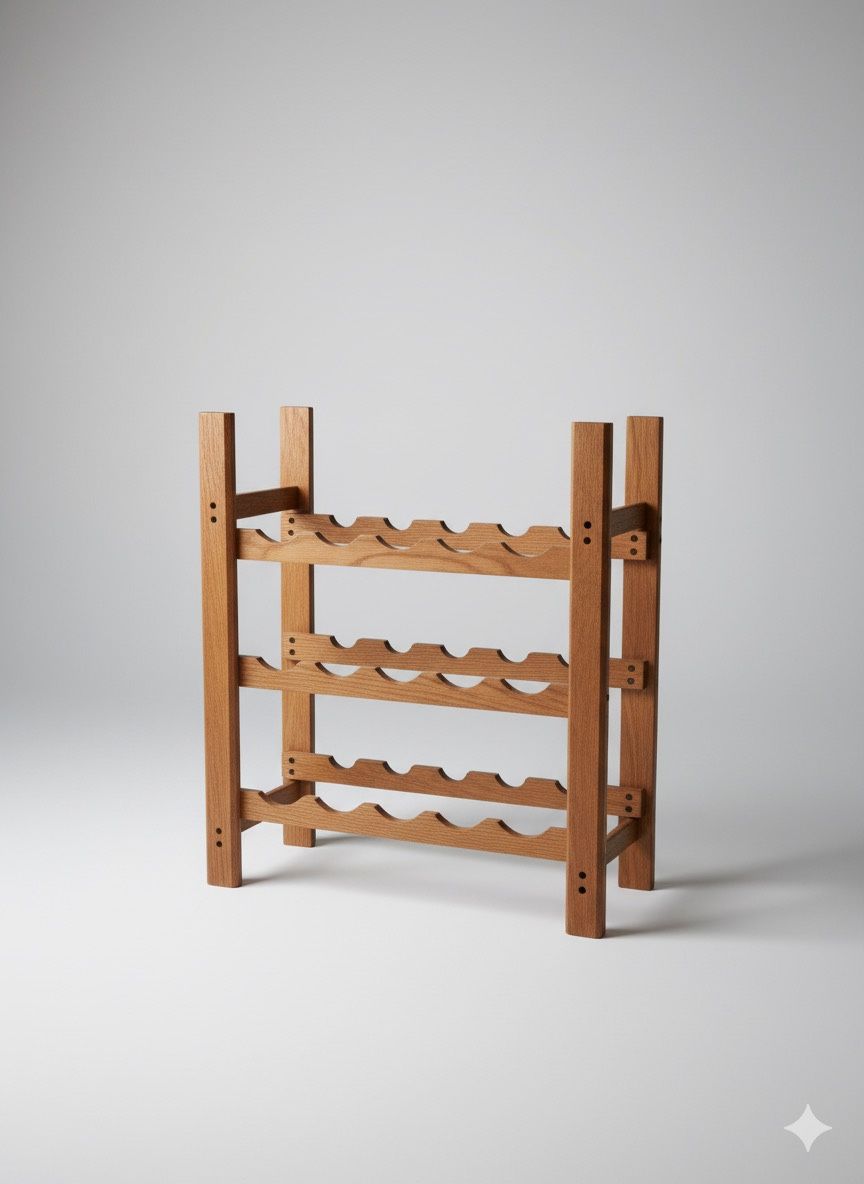 Wooden Wine Rack