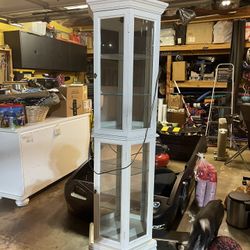 Antique Glass Display