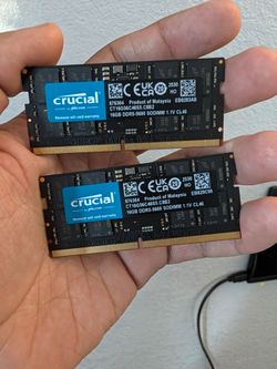 Crucial 32gb ddr5 kit 5600mhz Tested