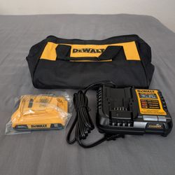 New Dewalt Battery Charger And Bag
