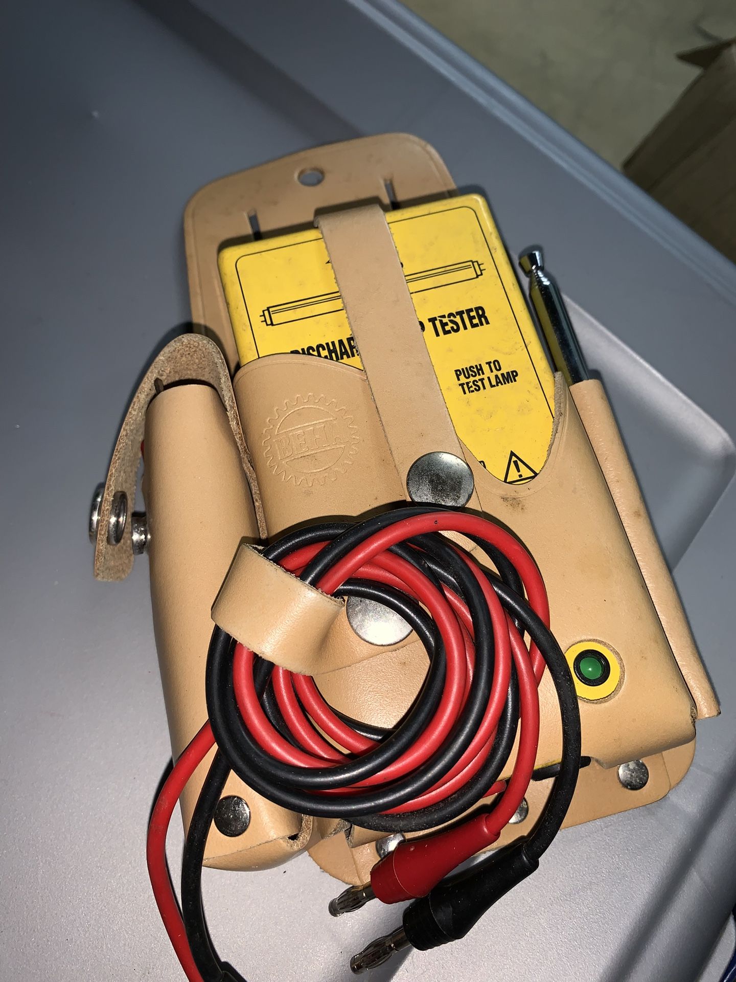 BEHA Discharge Lamp Tester LT 277/ CAT No. 5715