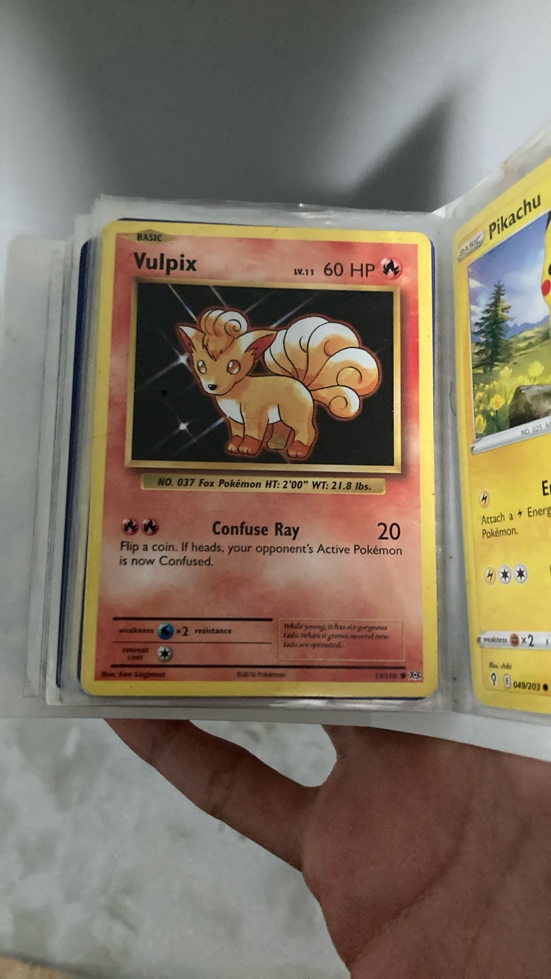 Vulpix 2016 Evolutions Pokémon