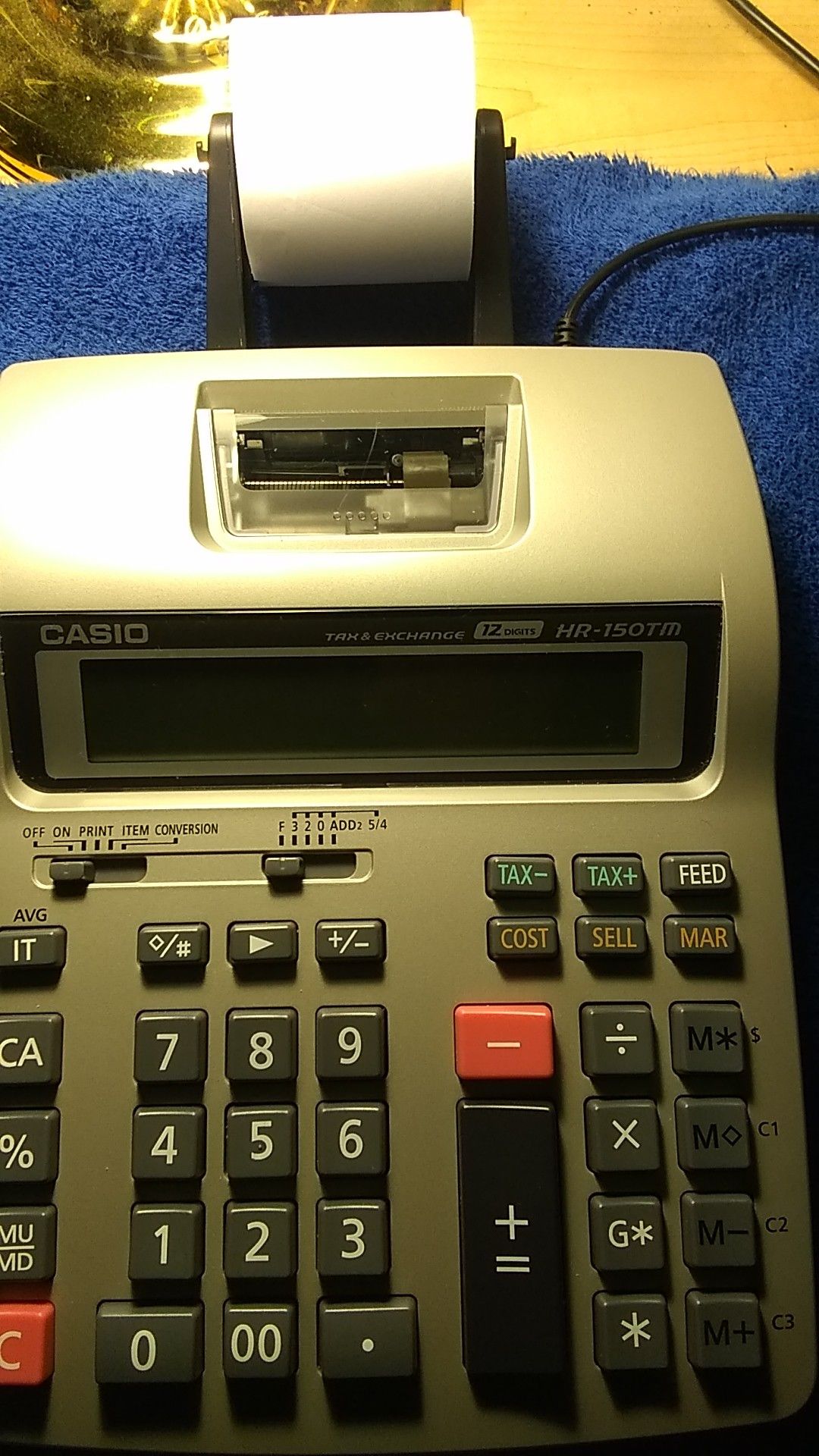 Casio Adding Printing Machine