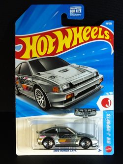 Hot Wheels 1985 Honda CR-X ZAMAC