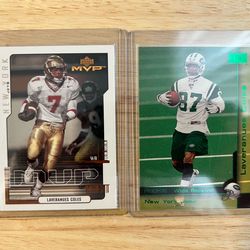 Laveranues Coles Rookie Card Lot