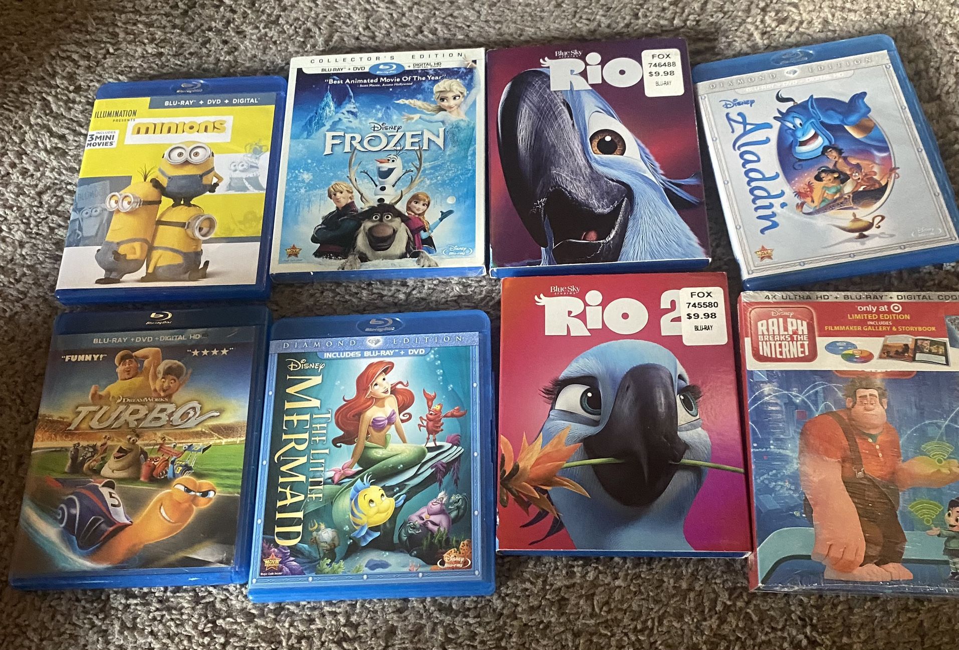 Blu-ray Movies For Sell