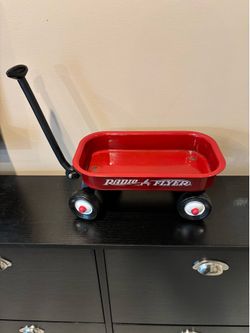 Miniature Red Wagon