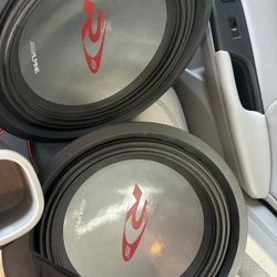 Alpine Type R 15” Subwoofers