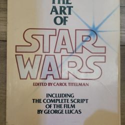 Vintage The Art of Star Wars Edited Carl Titelman Paperback Book RARE