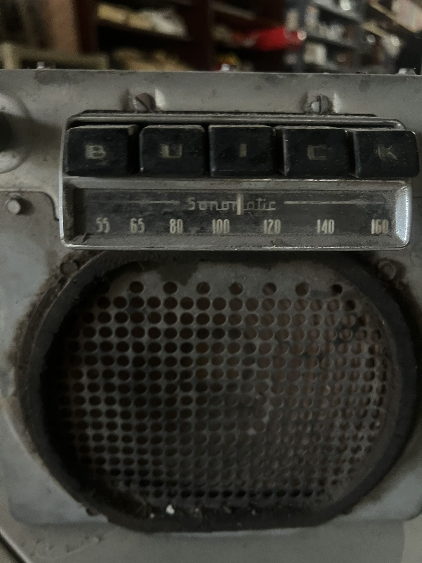 1940s Buick Sonorluxe AM Car Radio – Vintage OEM w/ Speaker