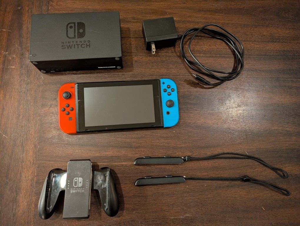 Nintendo Switch Console With Case