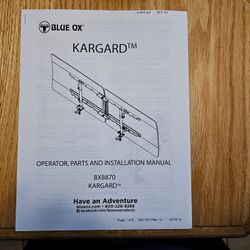 Kar Guard  For Blue Ox Tow Bar