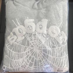 Grey Sp5der Hoodie
