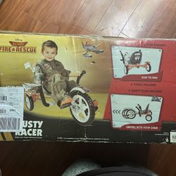 Fire & Rescue Planes by Disney, DUSTY RACER Mobo Tron Three Wheeled Cruiser. Brand New In The Box