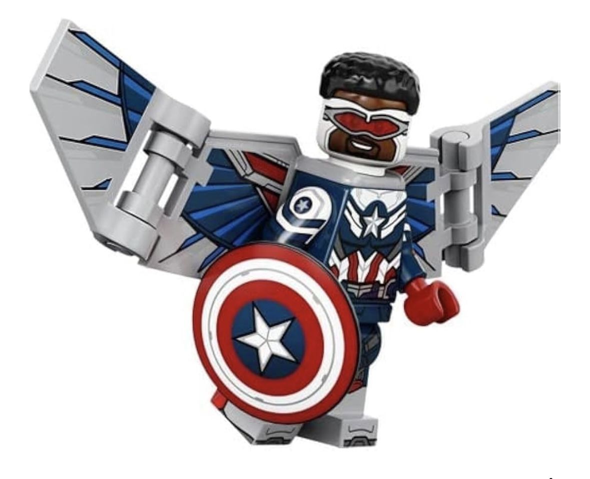 LEGO Marvel Series 1: Captain America Falcon Minifigure
