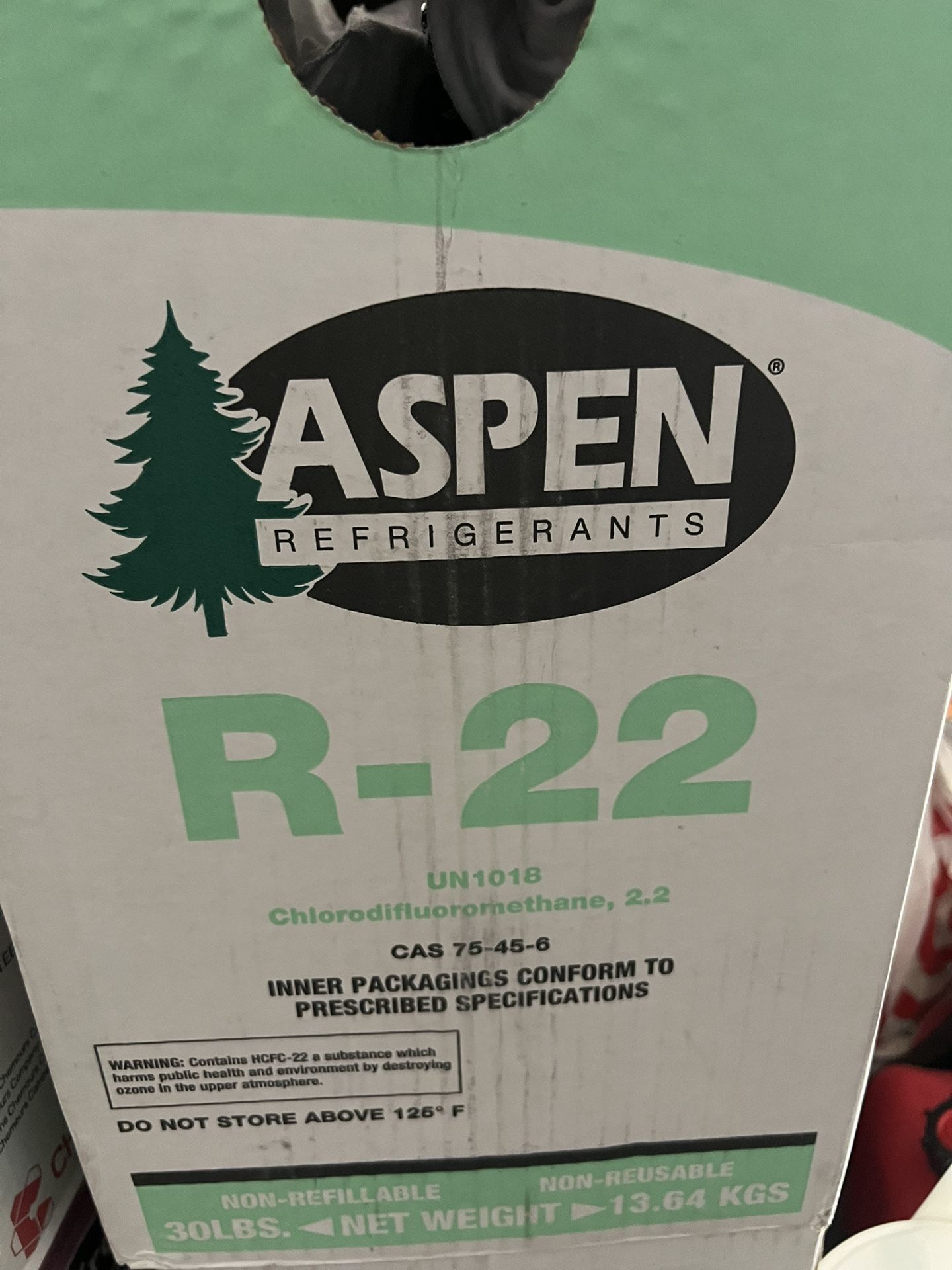 R-22 Refrigerant Freon