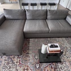 L Shaped Grey Couch
