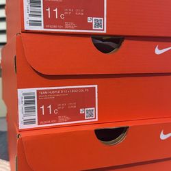 3 Pairs Nike Team Hustle D 12 – Toddler Size 11C Brand new, never worn. Still in original boxes.
