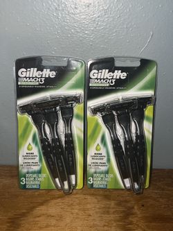 Gillette Mach3 Disposable Sensitive Razor Set