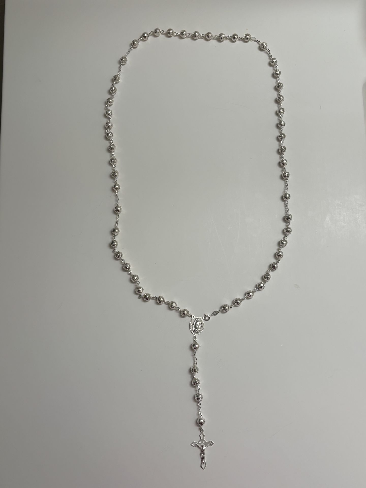 Silver Rosary.925