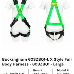 Safety Harness- Buckingham Full Body Harness