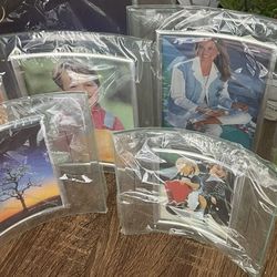 Wedding Party Glass Display Frames 