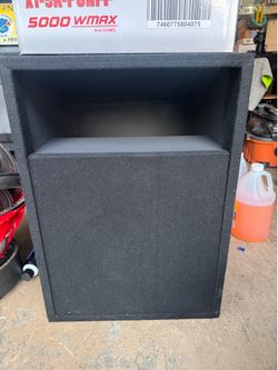 15” turbo subwoofer enclosure