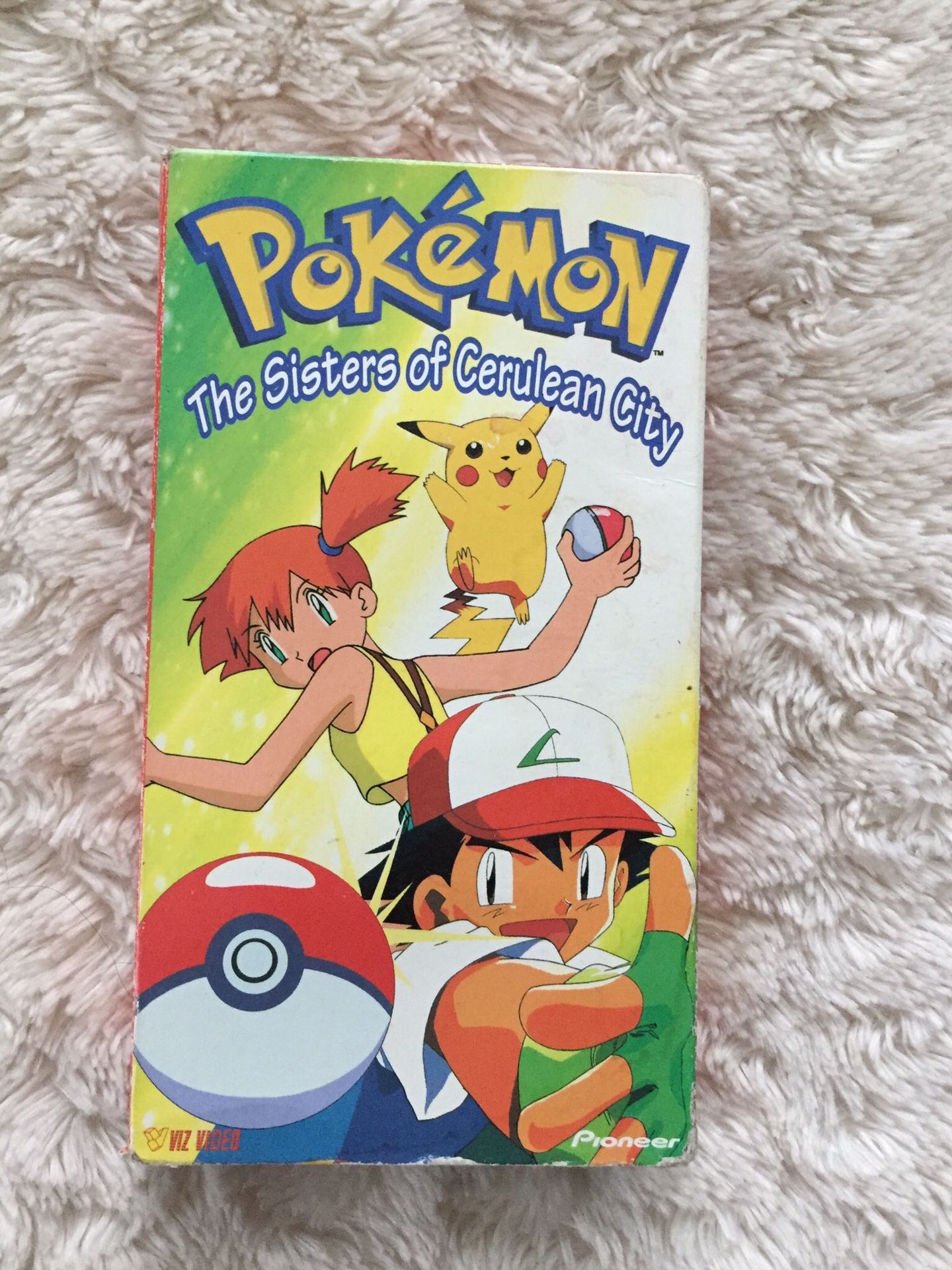 Pokémon VHS Movie The Sisters of Cerulean City