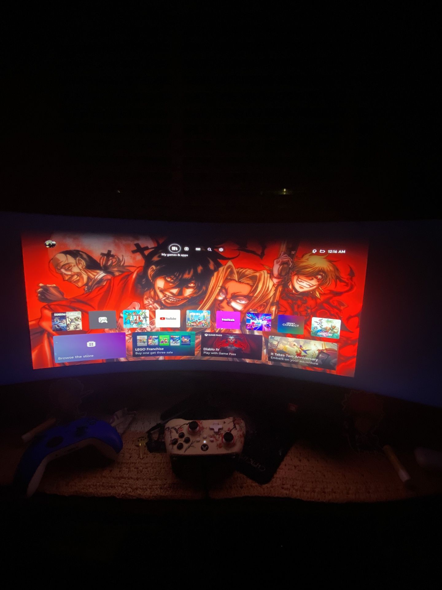 pc monitor curved
